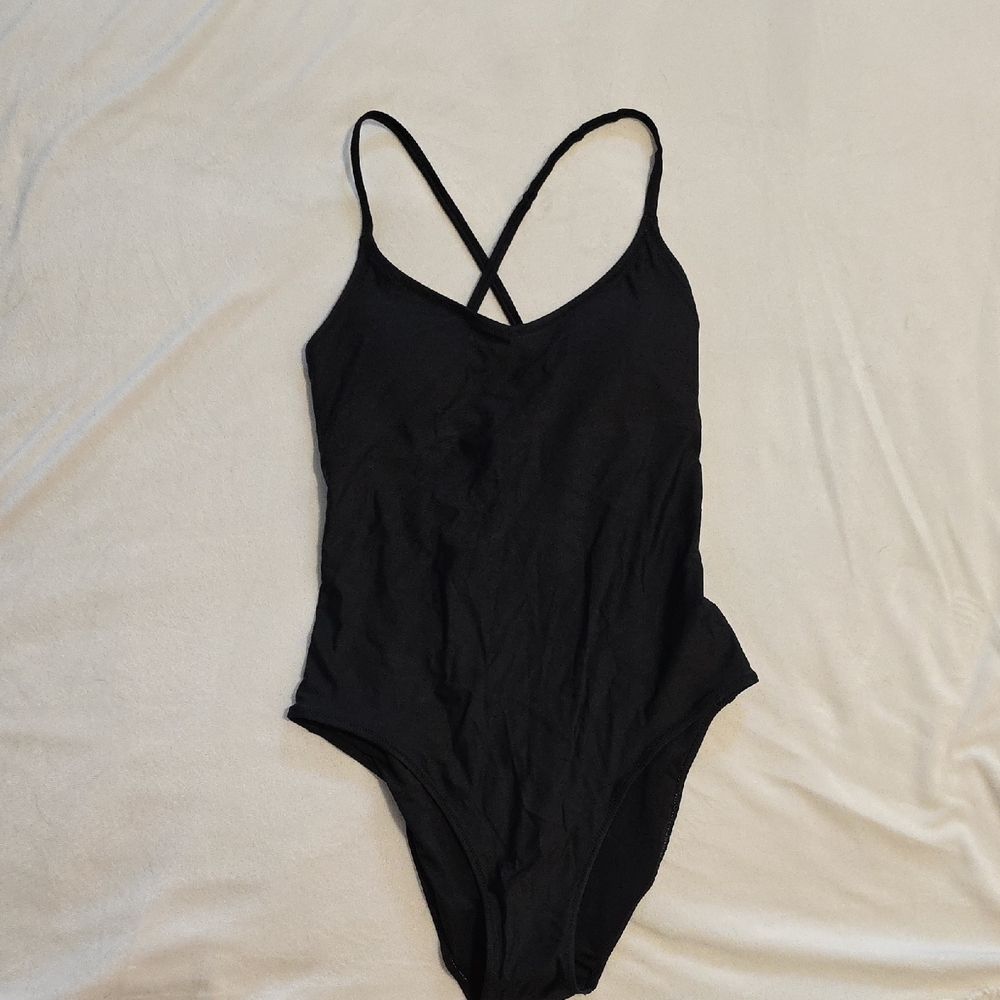 Aerie Black One Piece Swimsuit